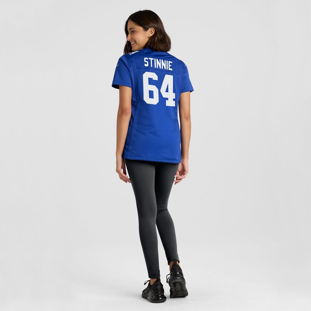 Aaron Stinnie New York Giants Nike Women's  Game Jersey -  Royal