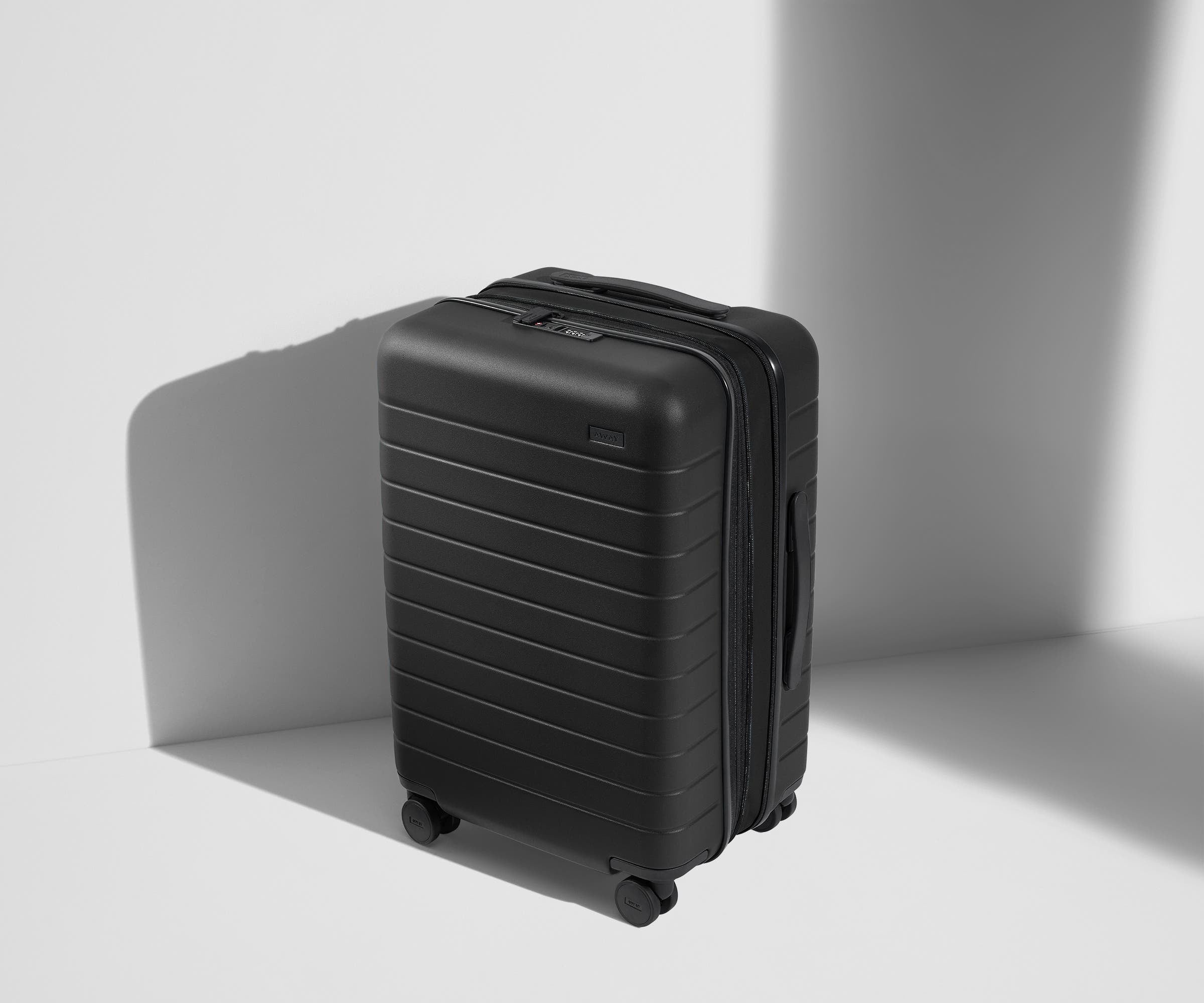 Away The Bigger Carry-On Flex Suitcase - Jet Black