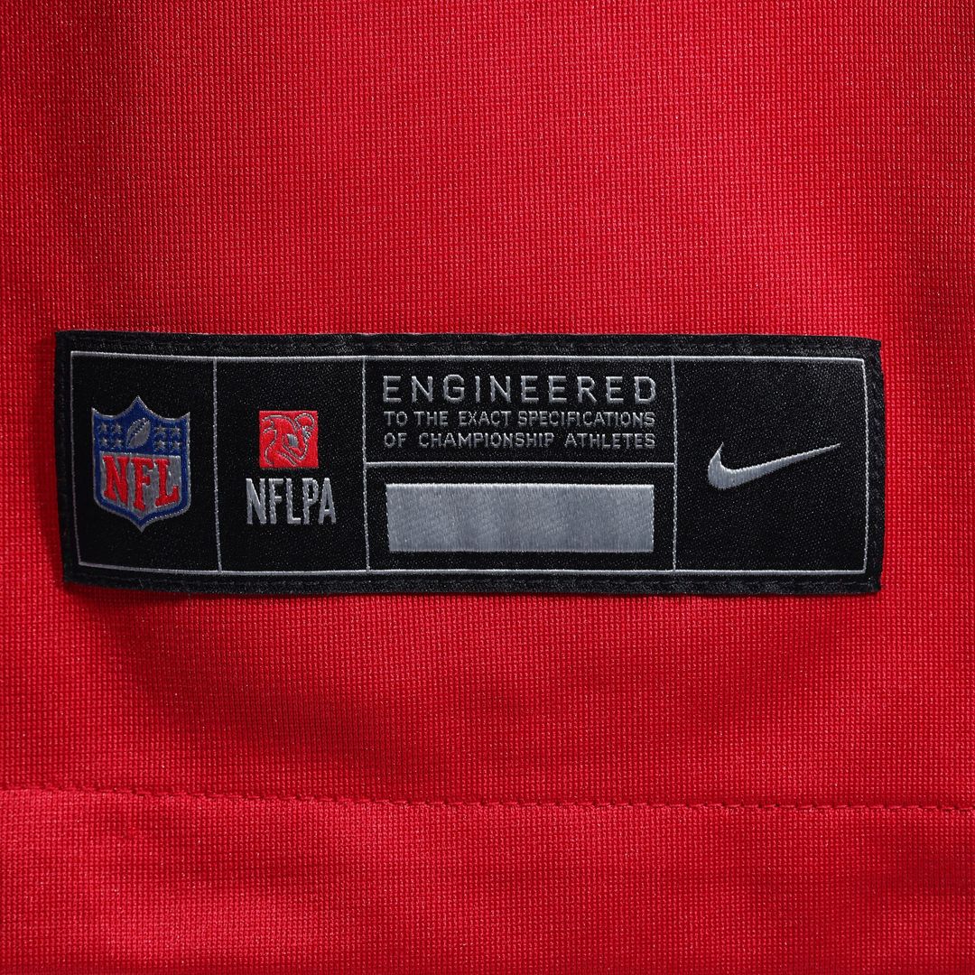 Luke Goedeke Tampa Bay Buccaneers Nike Game Player Jersey - Red