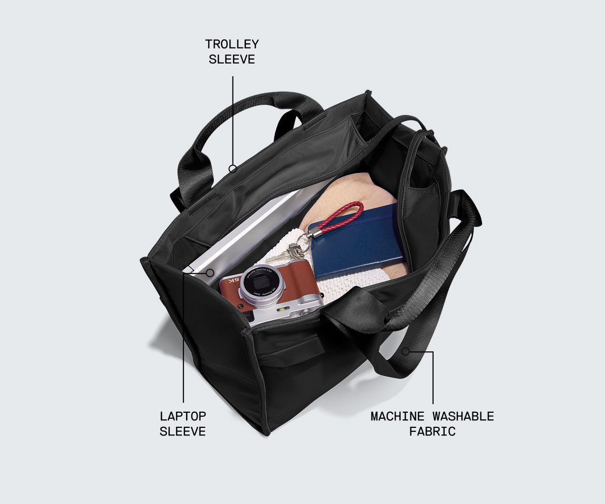 Away Featherlight Daily Tote Tote Bag - Jet Black