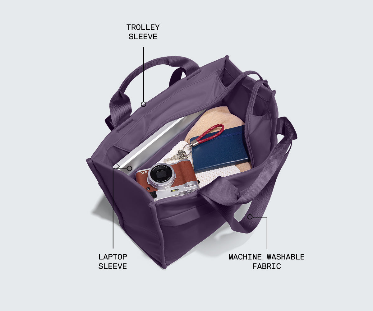 Away Featherlight Daily Tote Tote Bag - Misty Purple