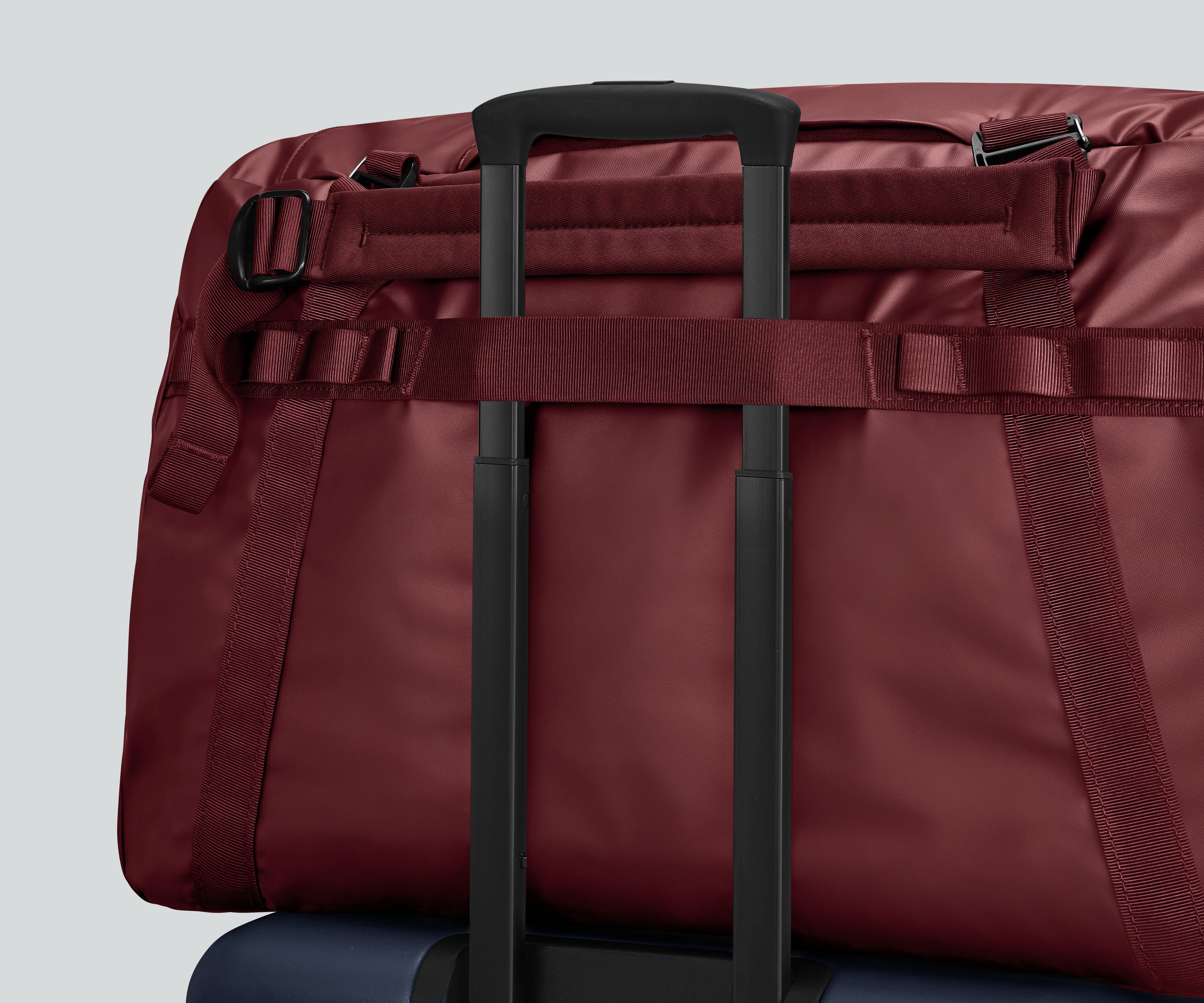 Away Active Duffle 70L Backpack - Burgundy Red