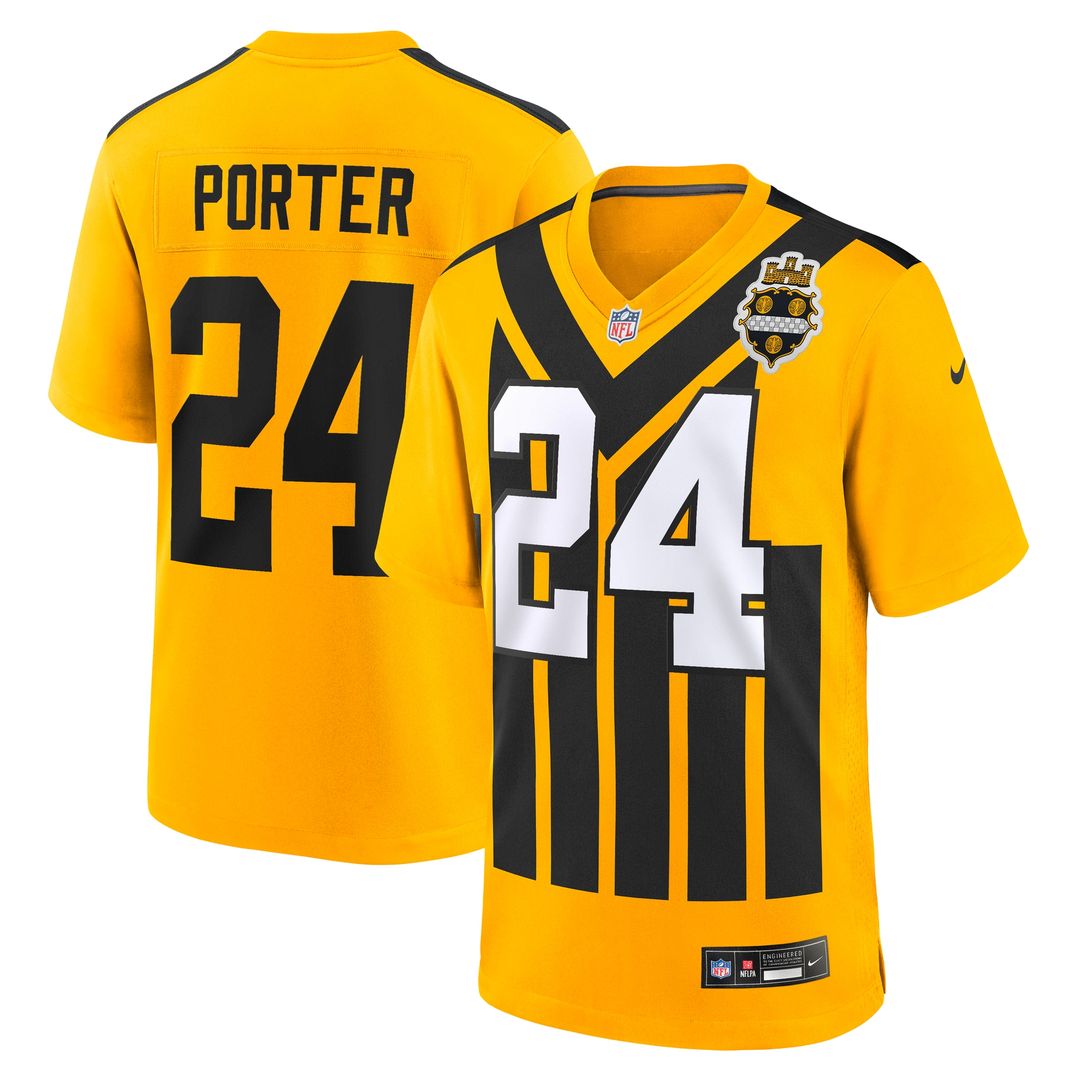 Joey Porter Jr. Pittsburgh Steelers Nike  Game Jersey - Black