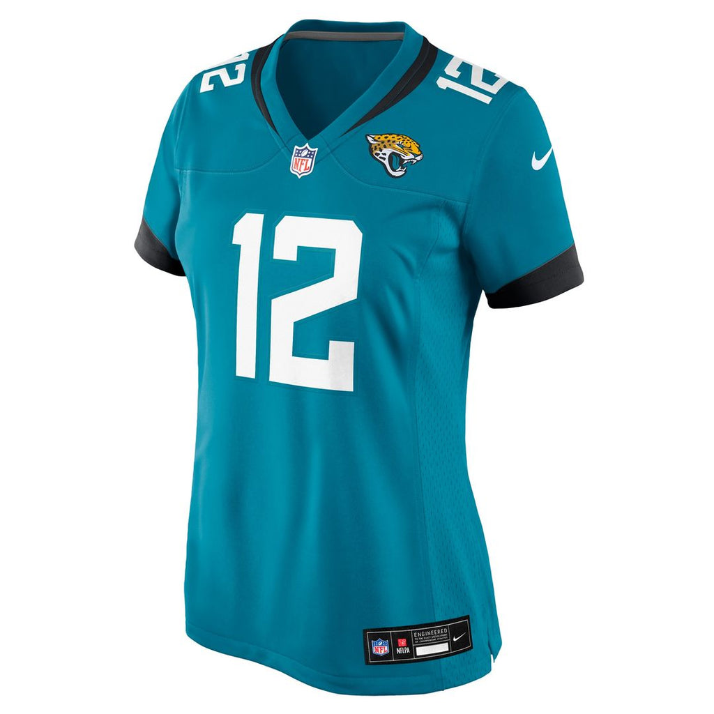 Travis Hunter Jacksonville Jaguars Nike Women's Game Jersey -  White