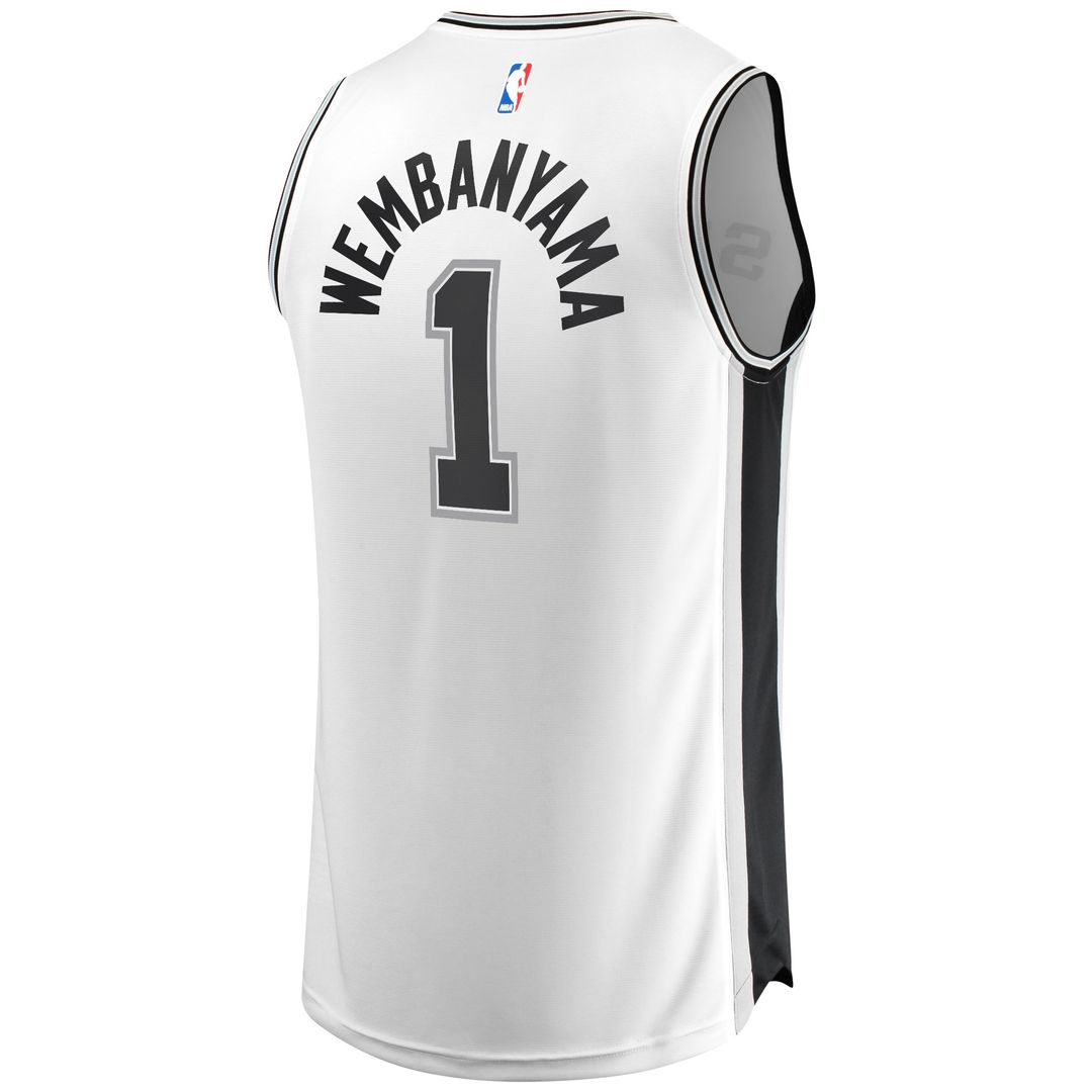 Victor Wembanyama San Antonio Spurs Fanatics Youth Fast Break Replica Player Jersey - Icon Edition - Black
