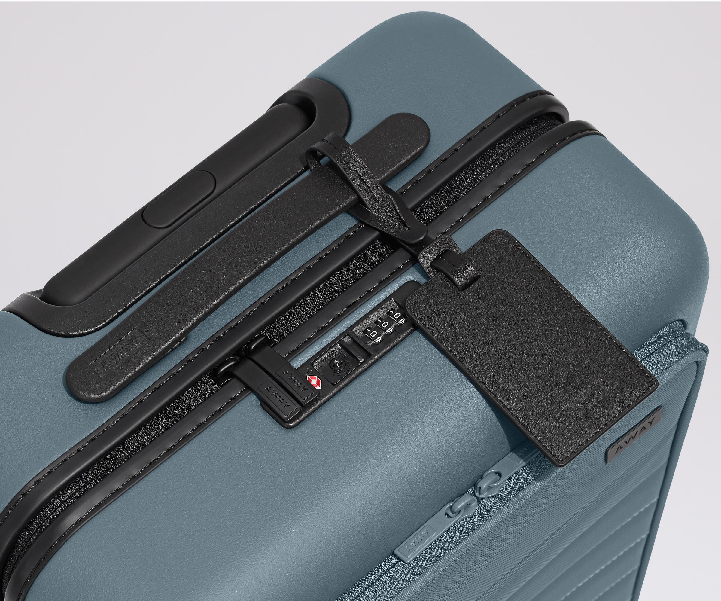Away The Executive Bigger Carry-On Suitcase - Coast Blue