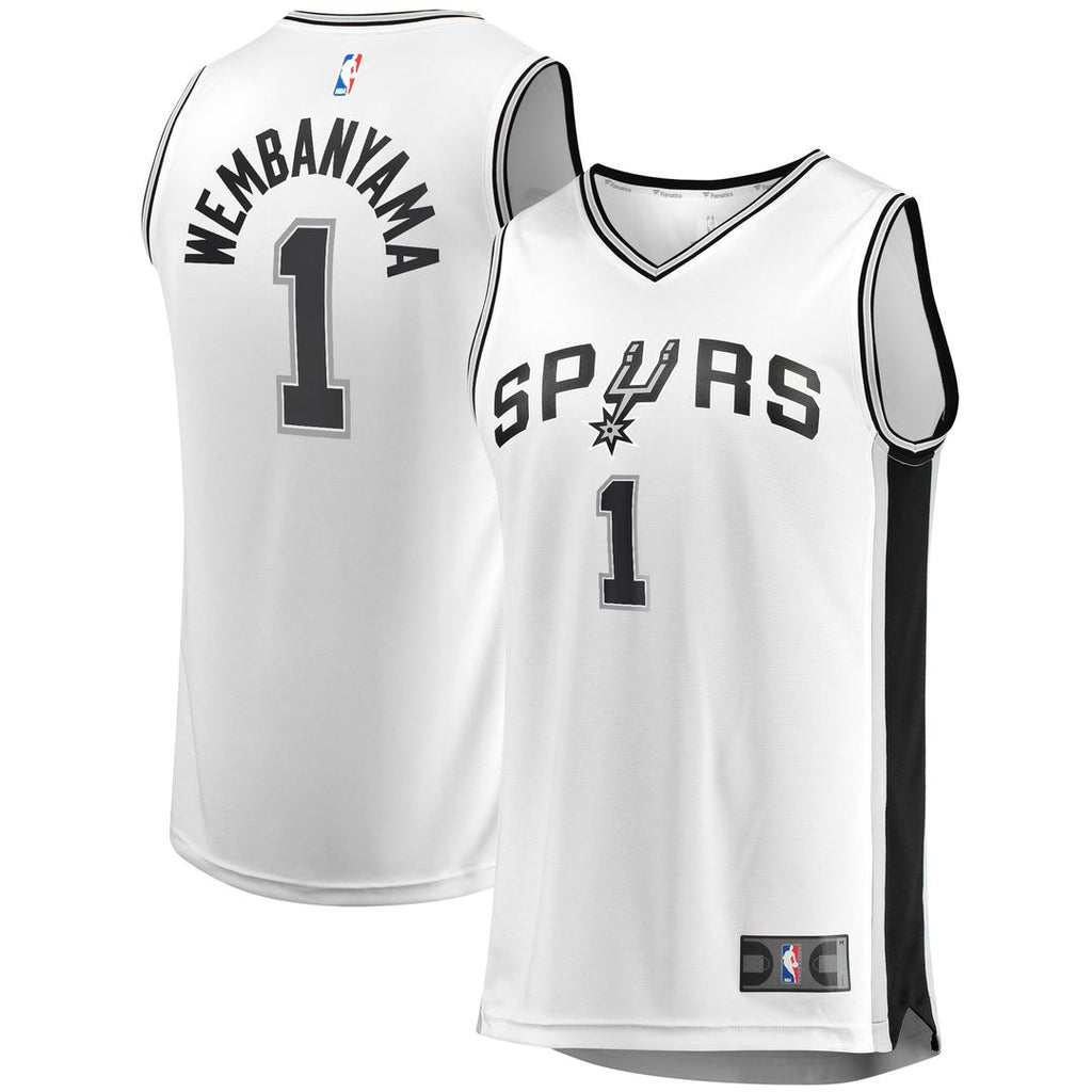 Victor Wembanyama San Antonio Spurs Fanatics Fast Break Replica Player Jersey - Icon Edition - Black