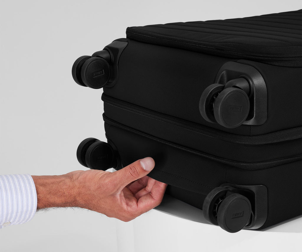 Away Softside Bigger Carry-On Suitcase - Jet Black