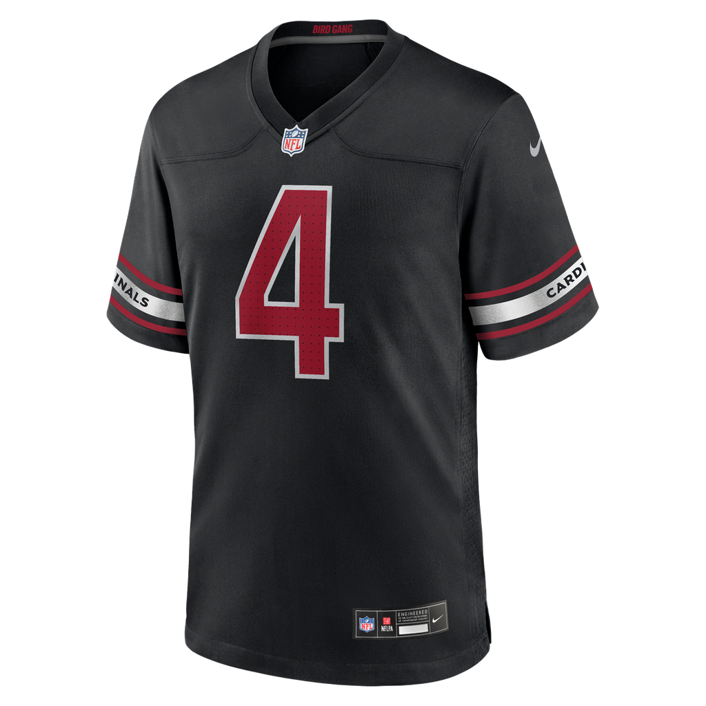 Jeremiyah Love Arizona Cardinals Nike Alternate Game Player Jersey - Black
