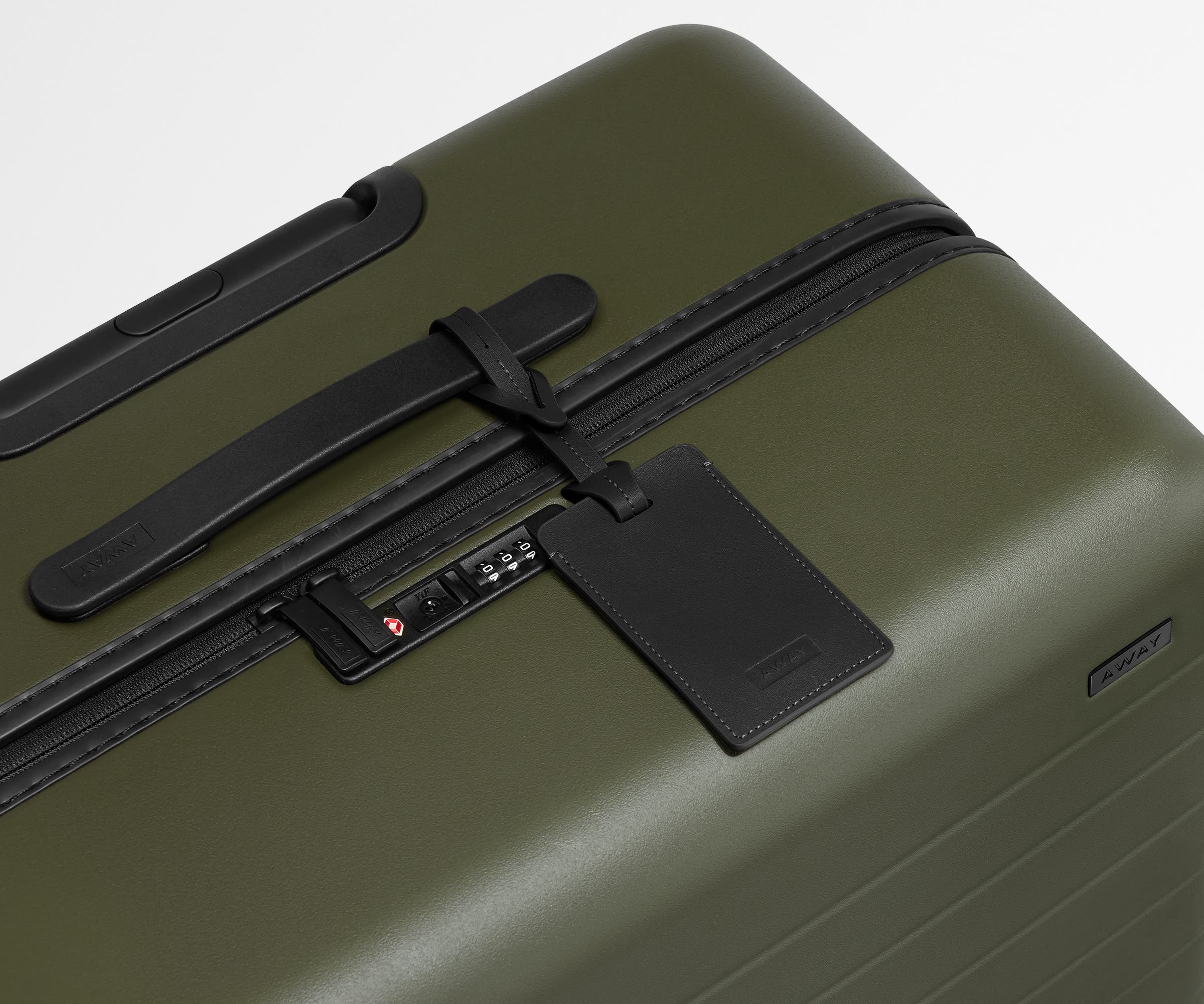 Away The Medium Suitcase - Olive Green