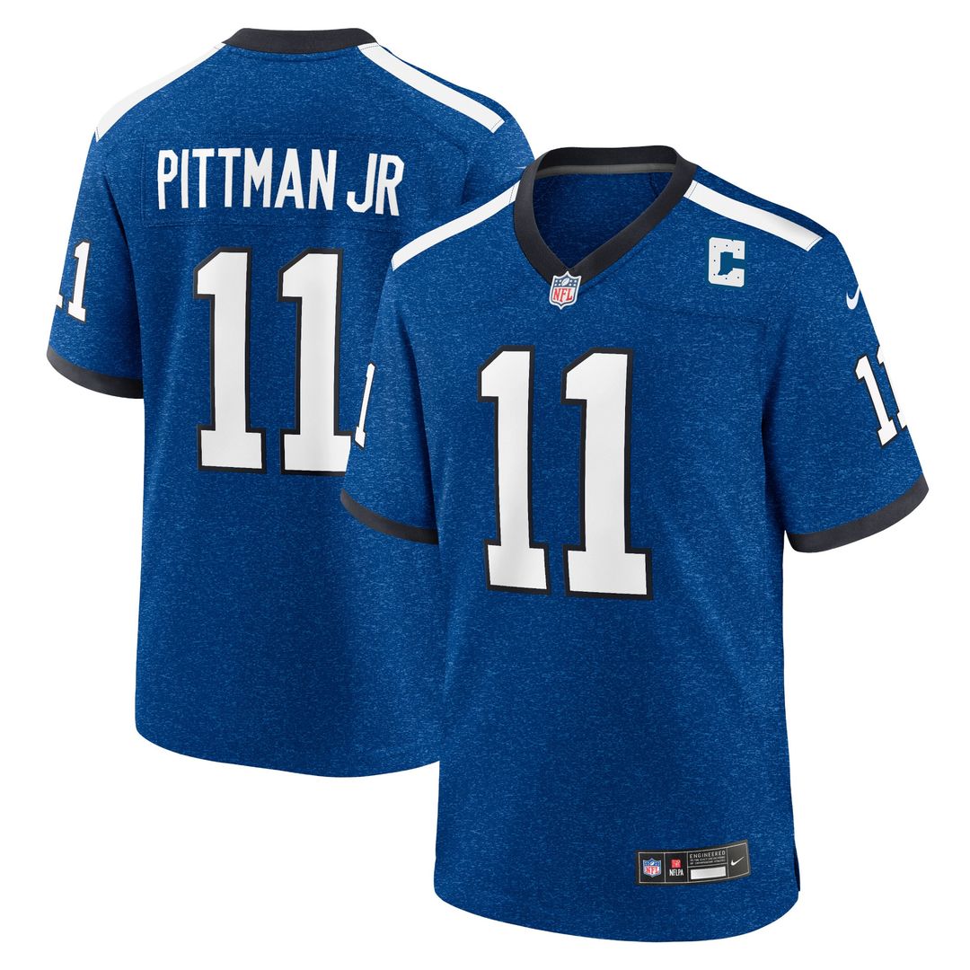 Michael Pittman Jr. Indianapolis Colts Nike Player Game Jersey - Royal