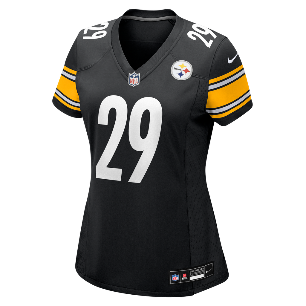 Eli Heidenreich Pittsburgh Steelers Nike Women's Team Game Jersey -  Black