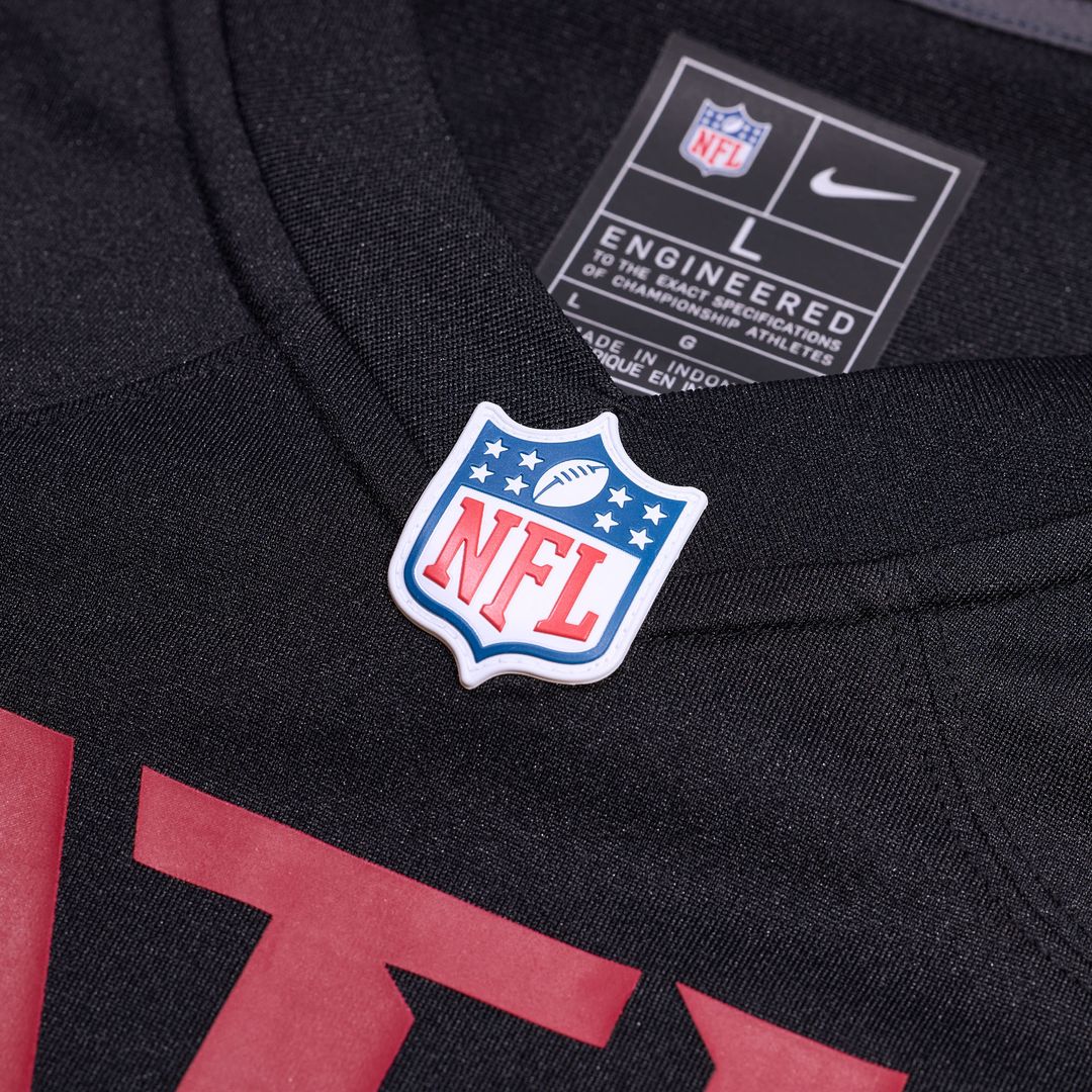 Chris Lindstrom Atlanta Falcons Nike Team Game Jersey -  Black