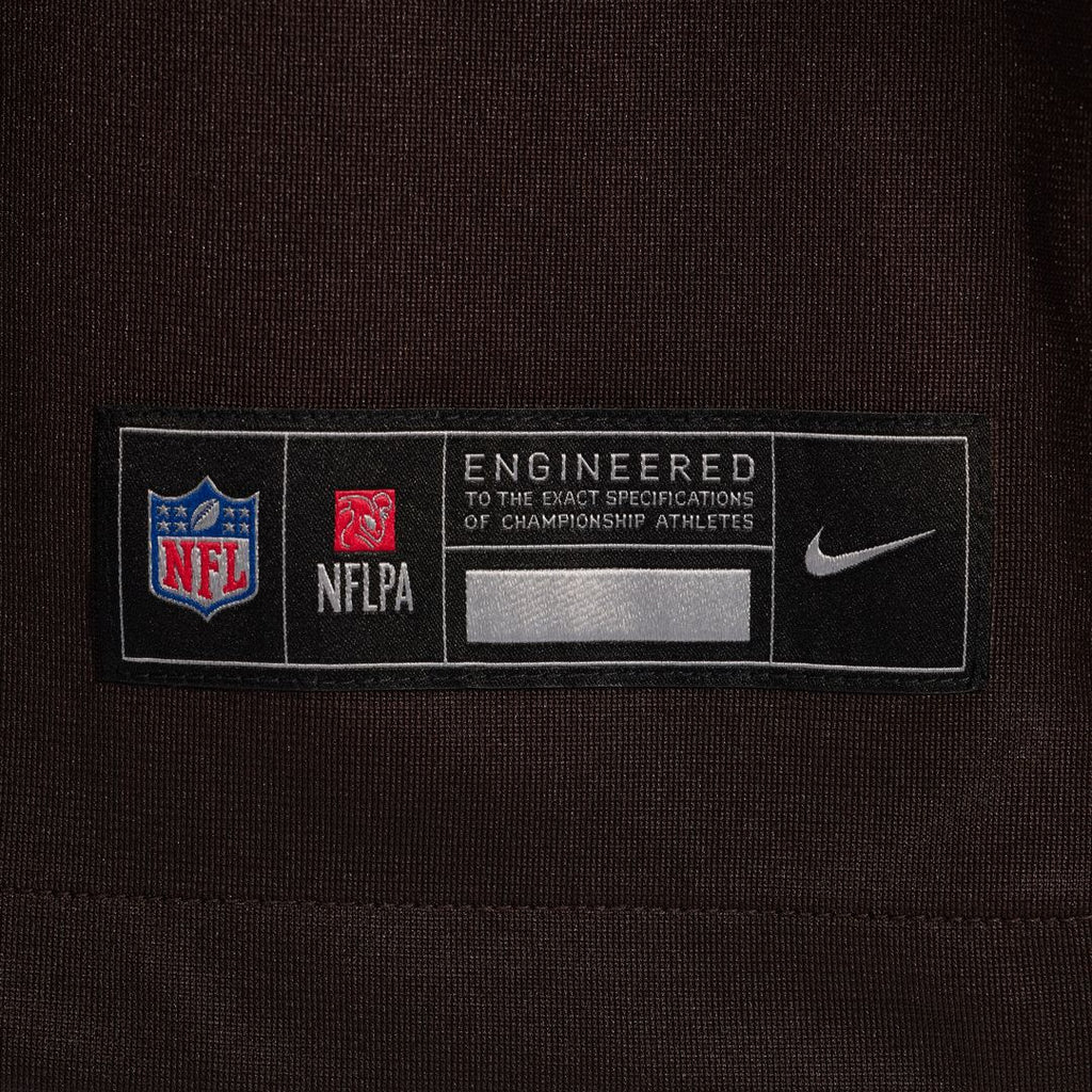 Zion Johnson Cleveland Browns Nike Team Game Jersey -  Brown