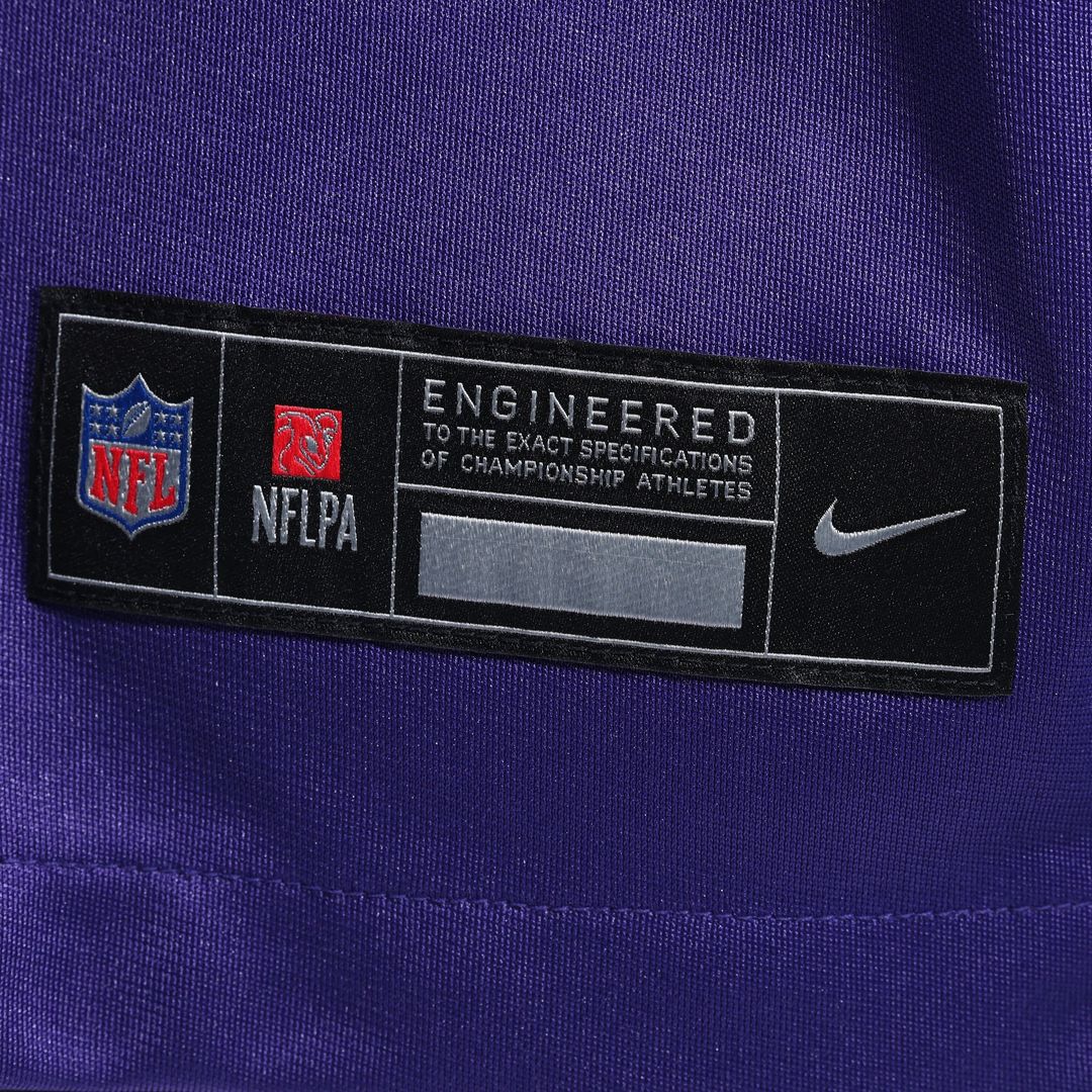 Justin Jefferson Minnesota Vikings Nike Player Game Jersey - Purple