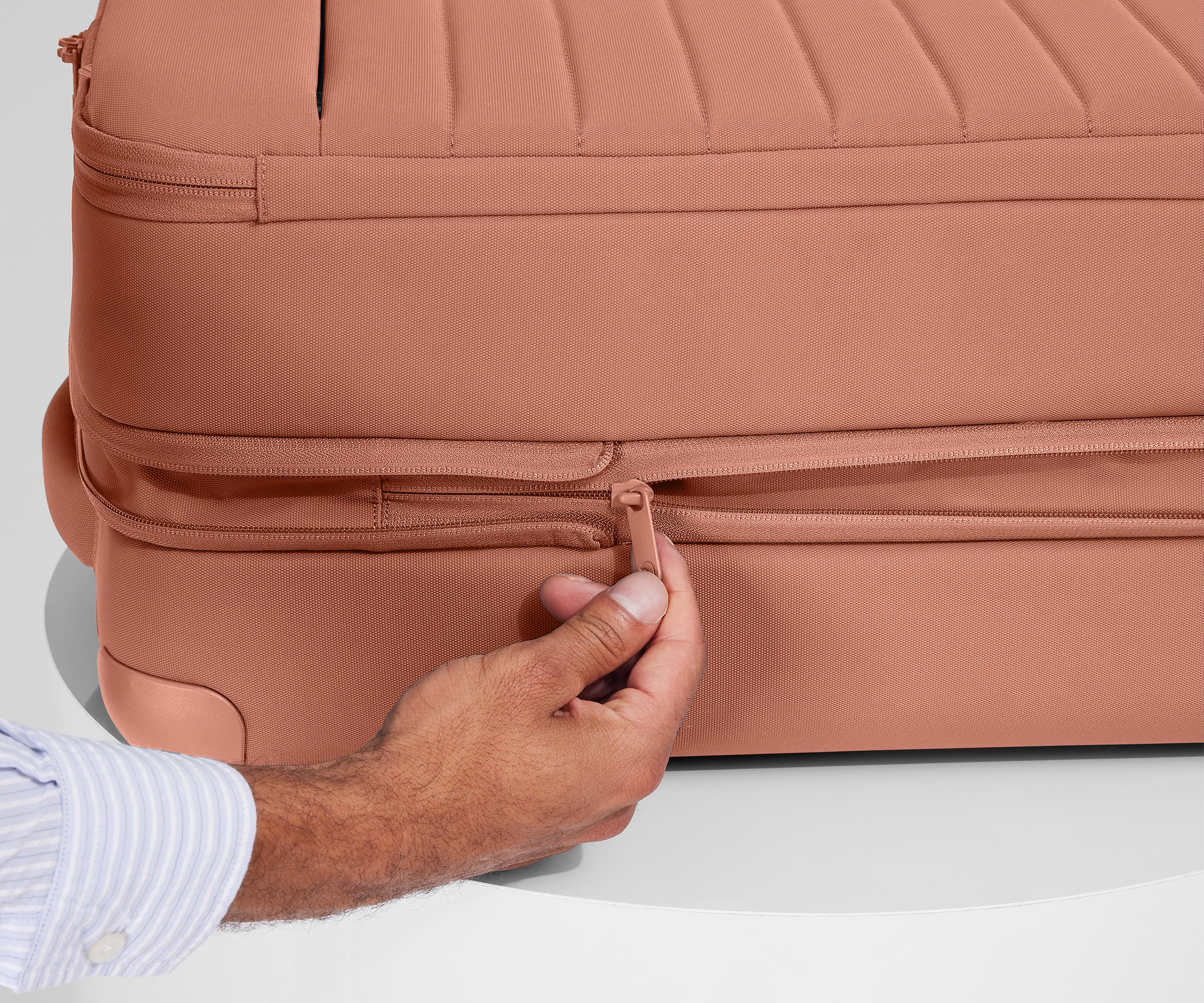 Away Softside Carry-On Suitcase - Clay Pink