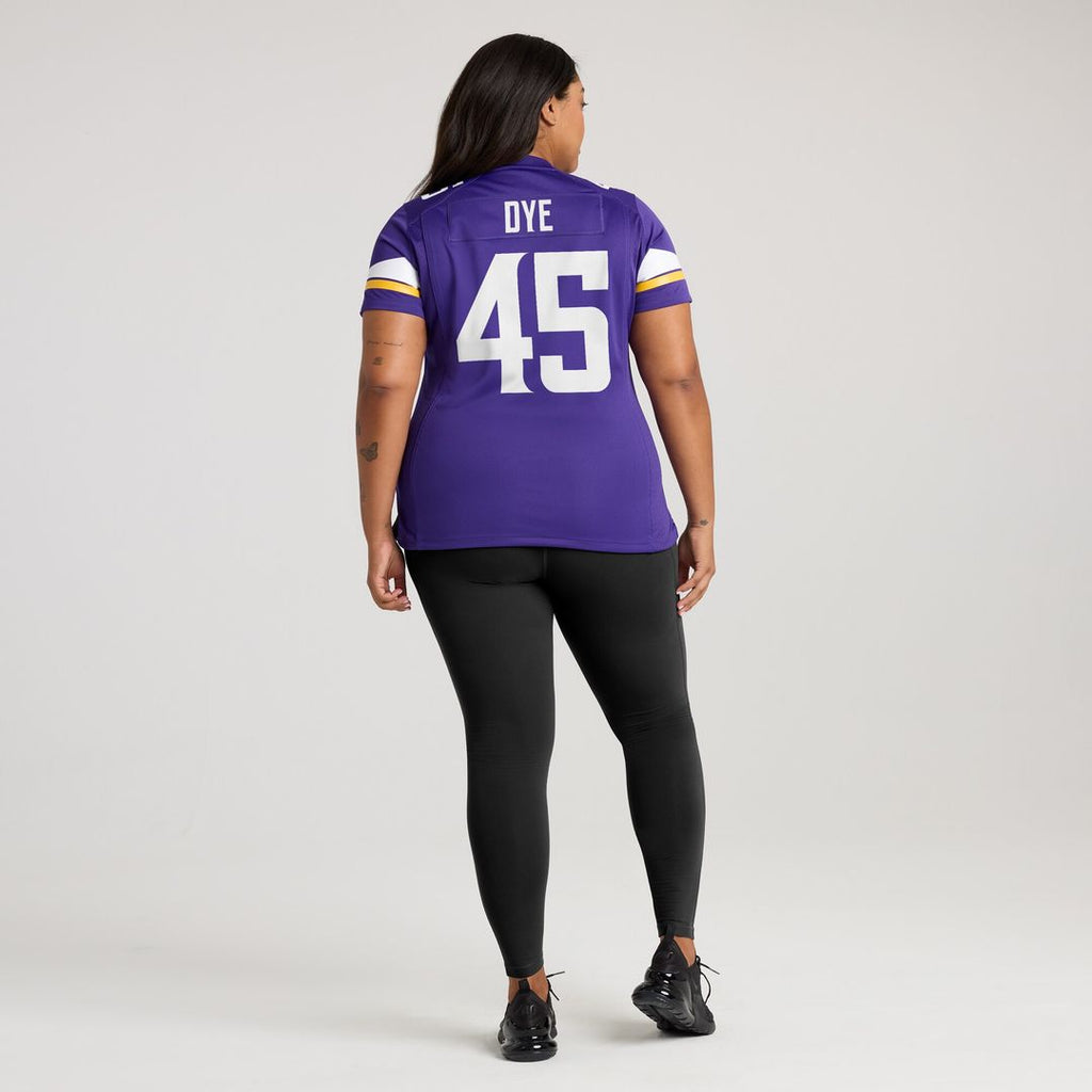 Troy Dye Minnesota Vikings Nike Women's Game Jersey - Purple