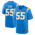 Junior Seau Los Angeles Chargers Nike Game Retired Player Jersey - Powder Blue