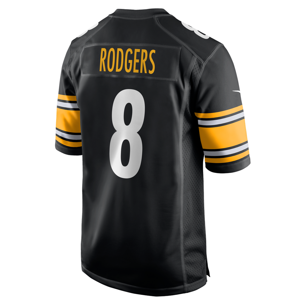 Aaron Rodgers Pittsburgh Steelers Nike Alternate 1933 Throwback Game Jersey - Gold