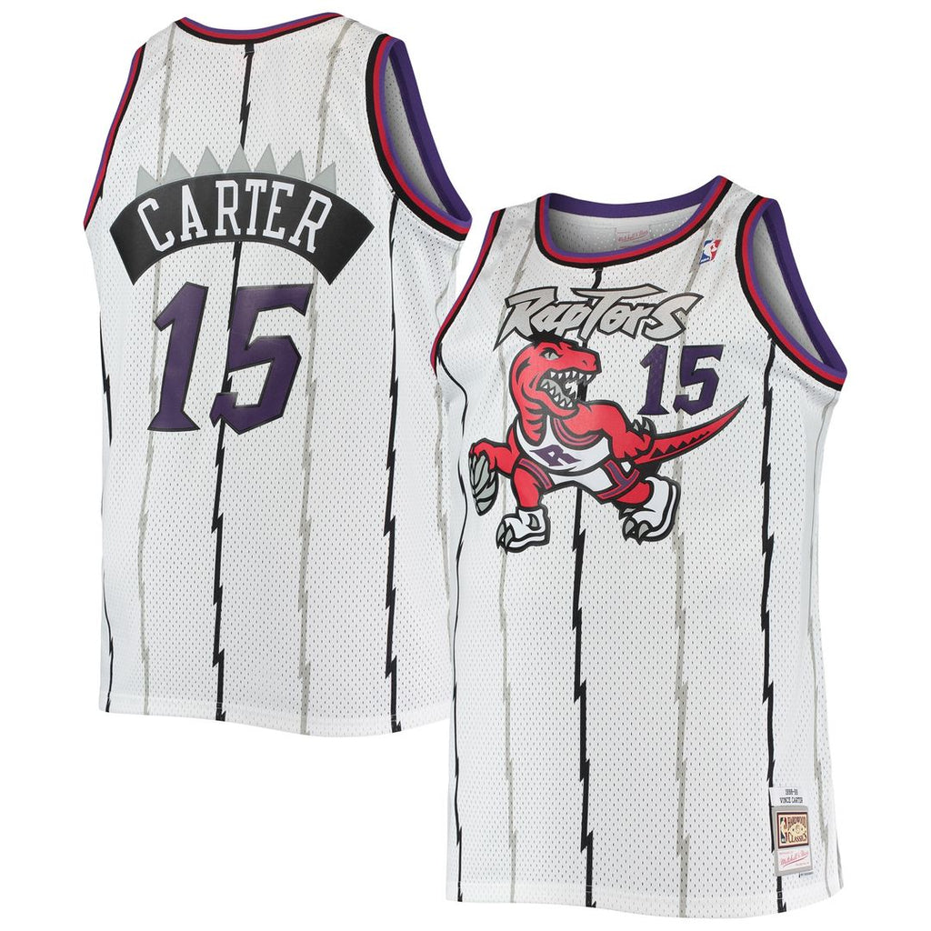 Vince Carter Toronto Raptors Mitchell & Ness 1998/99 Big & Tall Hardwood Classics Swingman Jersey - Purple