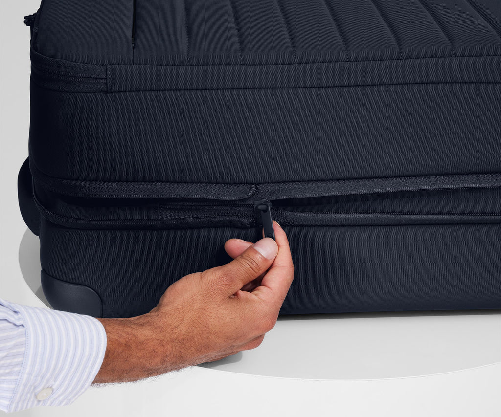 Away Softside Bigger Carry-On Suitcase - Navy Blue