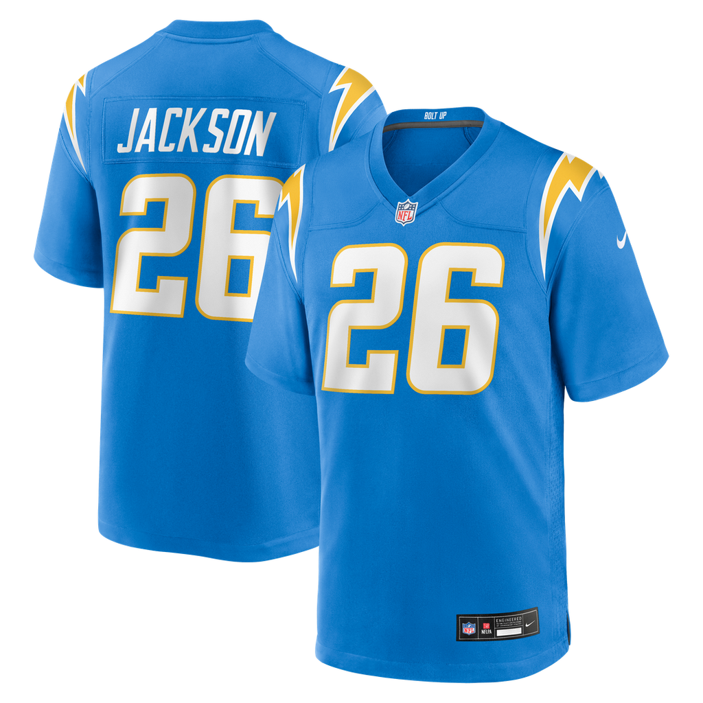 Donte Jackson Los Angeles Chargers Nike Team Game Jersey -  Powder Blue