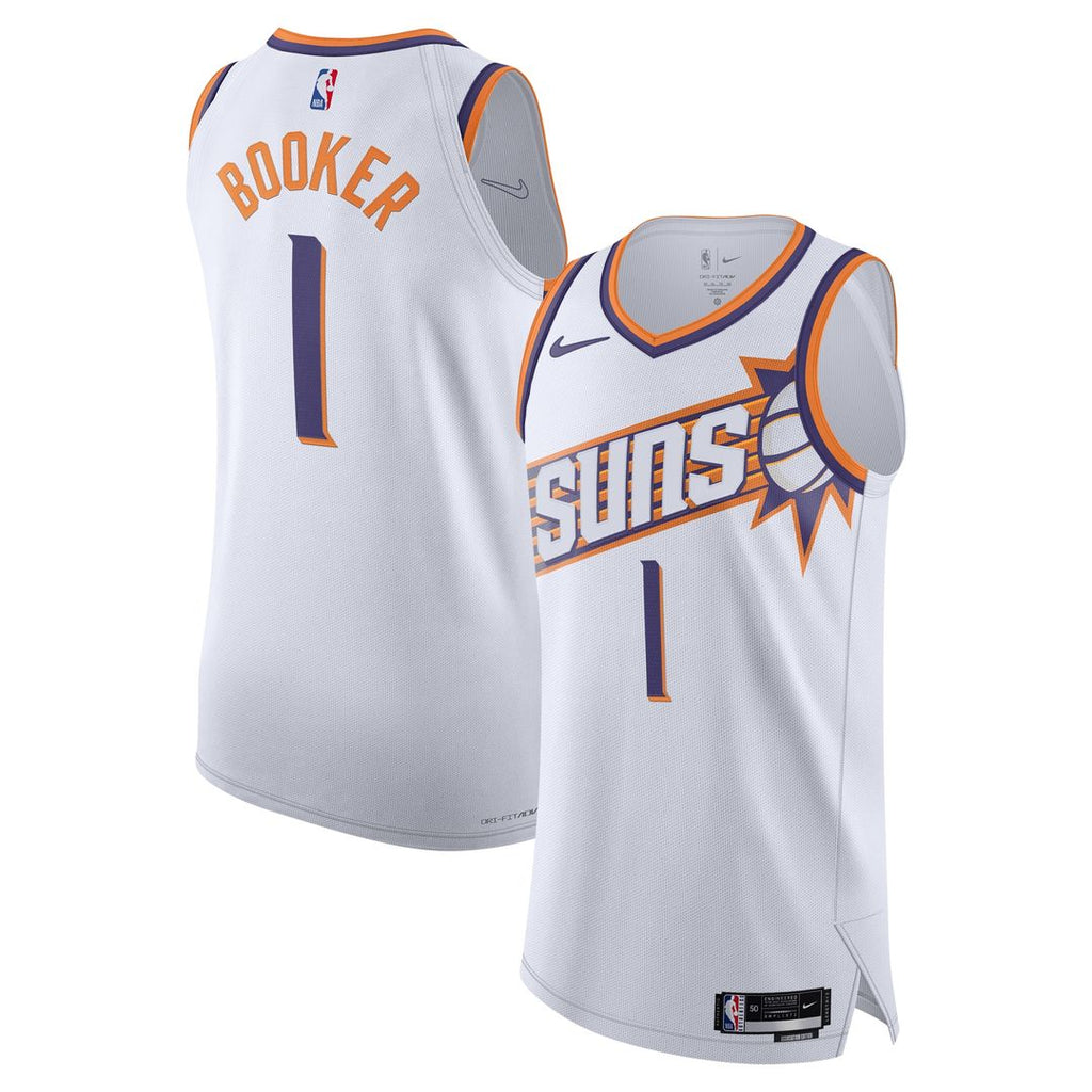 Devin Booker Phoenix Suns Nike Authentic Jersey - Icon Edition - Purple