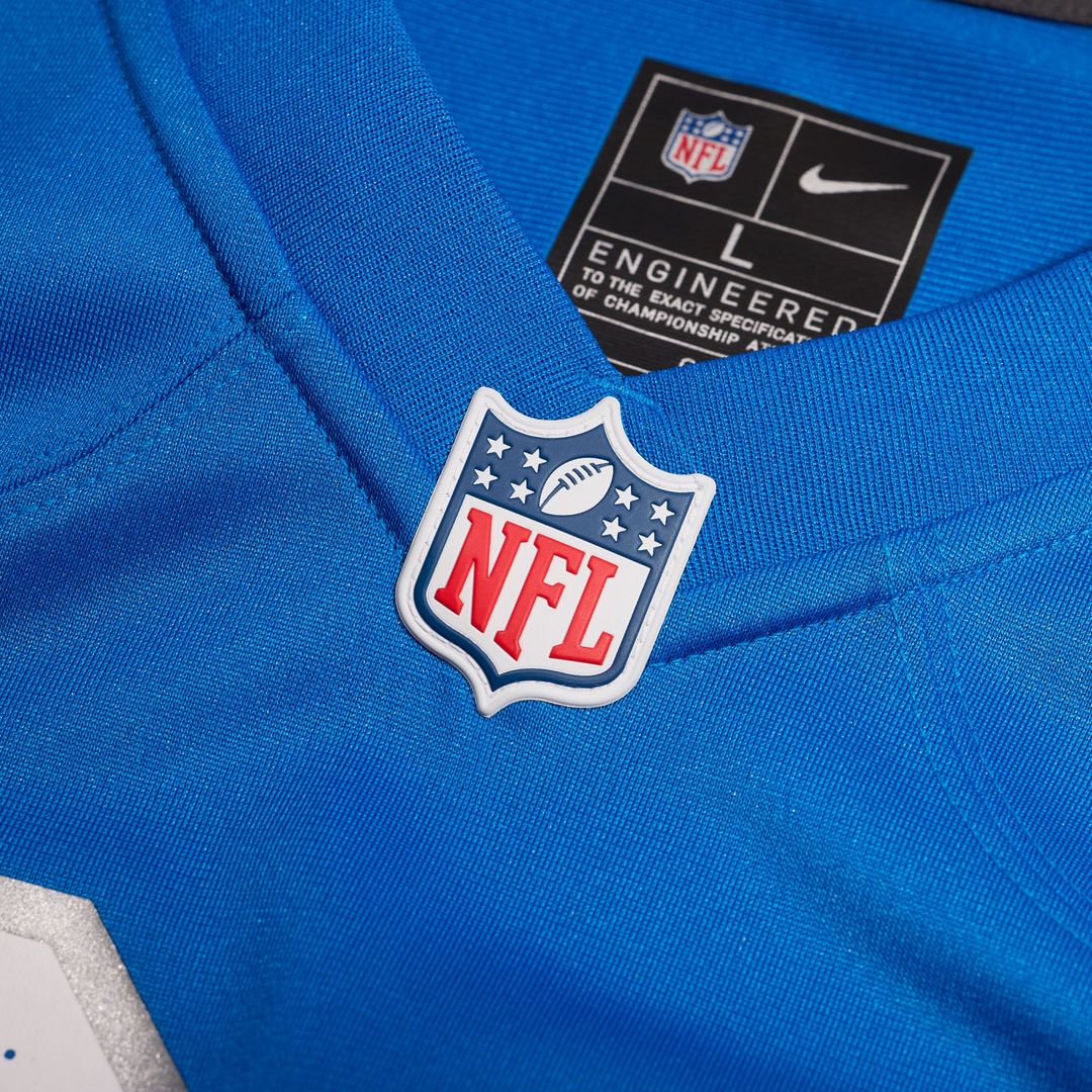 Kerby Joseph Detroit Lions Nike Team Game Jersey -  Blue
