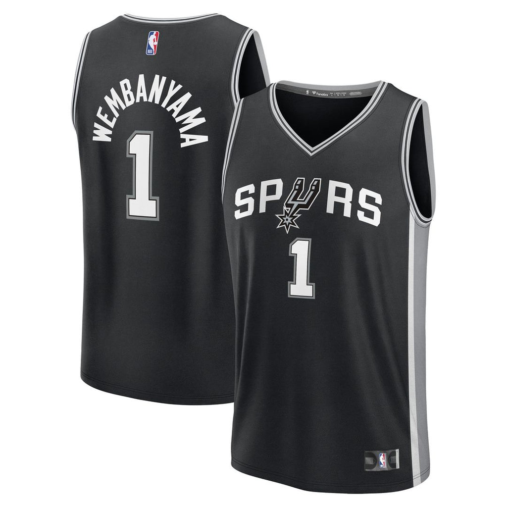 Victor Wembanyama San Antonio Spurs Fanatics Youth Fast Break Replica Player Jersey - Association Edition - White