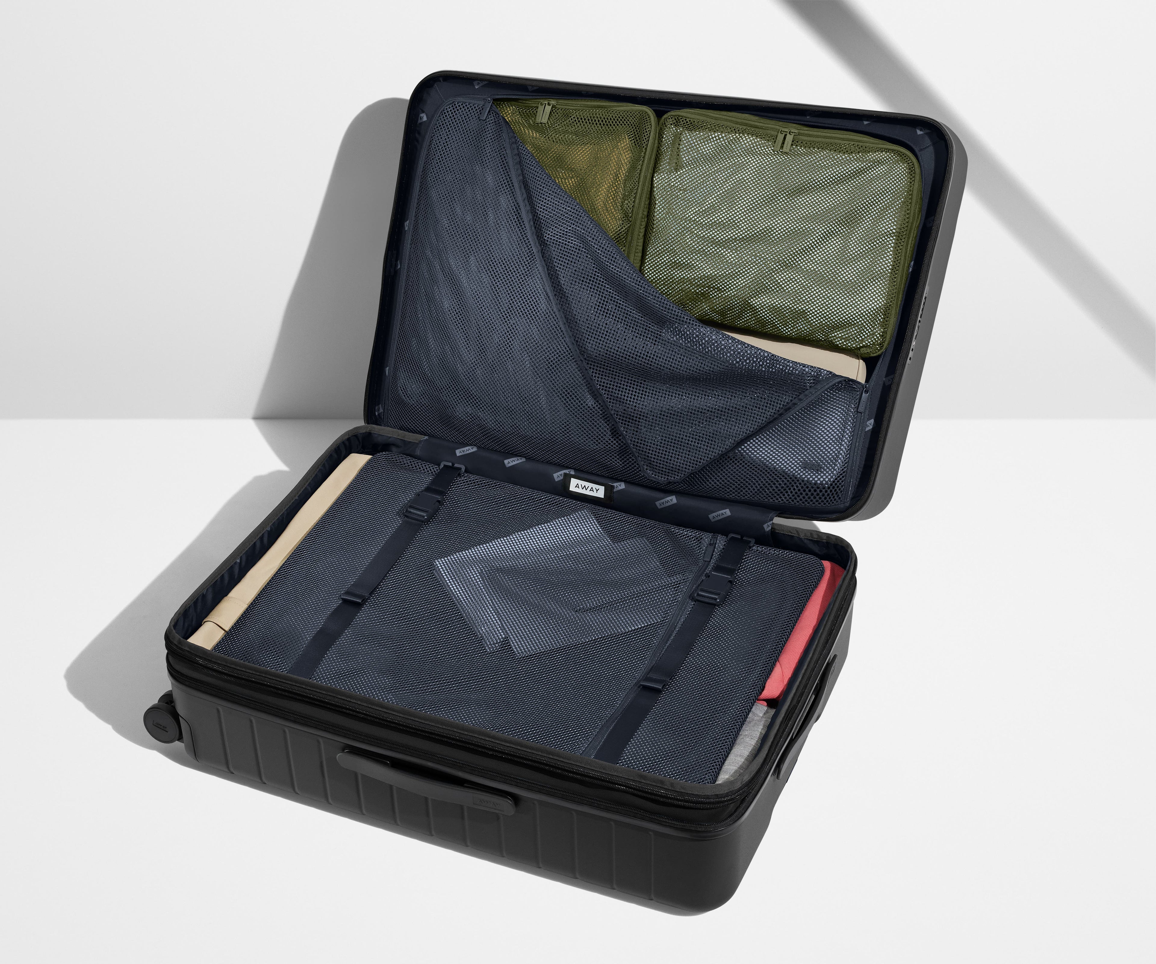 Away The Large Flex Suitcase - Jet Black