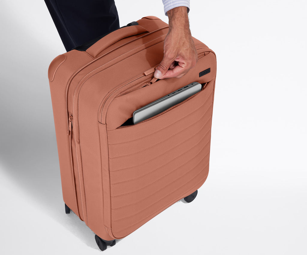 Away Softside Carry-On Suitcase - Clay Pink