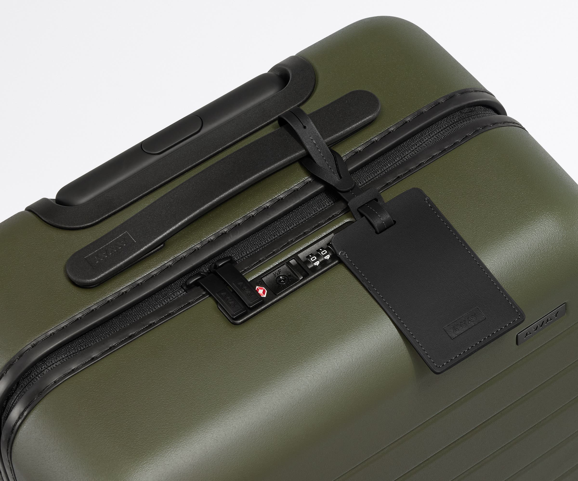 Away The Bigger Carry-On Suitcase - Olive Green