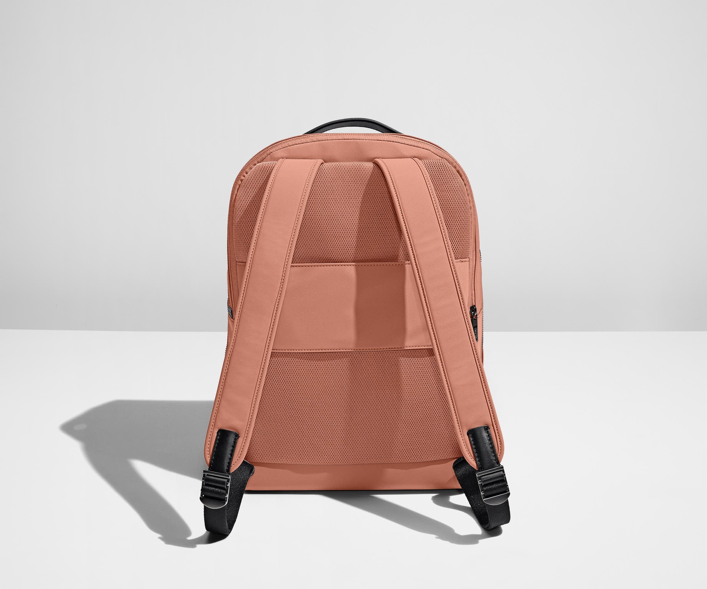 Away The Everywhere Zip Backpack in Clay Pink