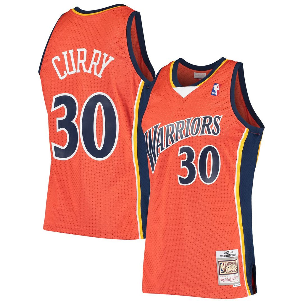 Stephen Curry Golden State Warriors Mitchell & Ness Hardwood Classics Swingman Jersey - White
