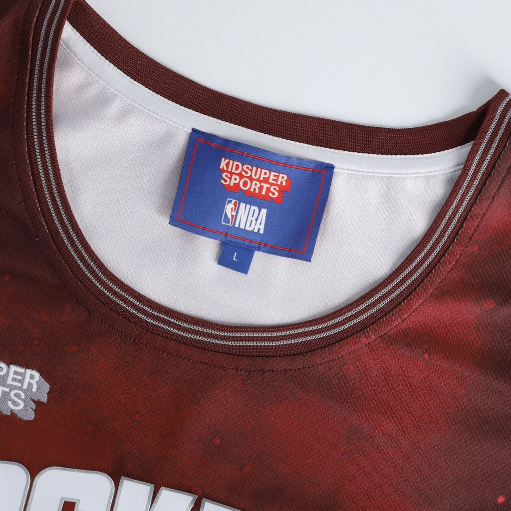 Houston Rockets NBA & KidSuper Studios by Fanatics Unisex Hometown Jersey - Red