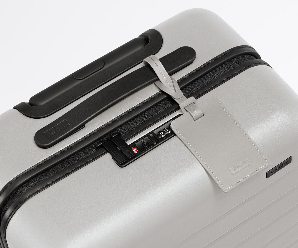 Away The Luggage Tag in Cloud Gray