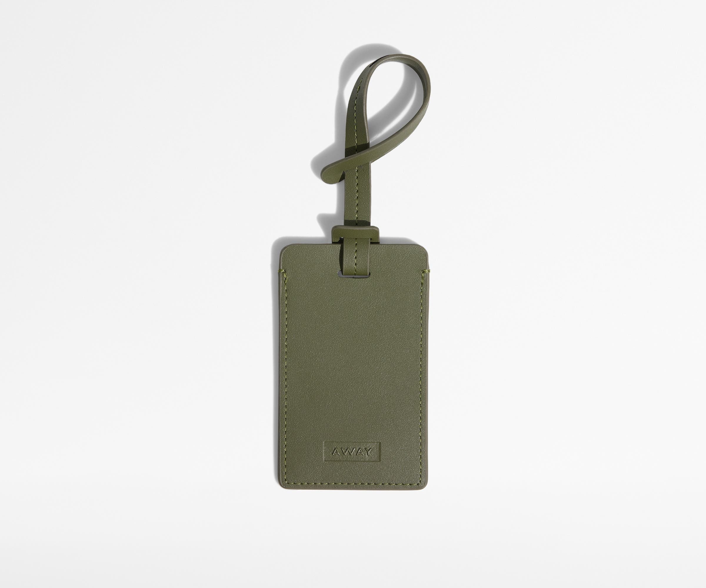 Away The Luggage Tag in Olive Green