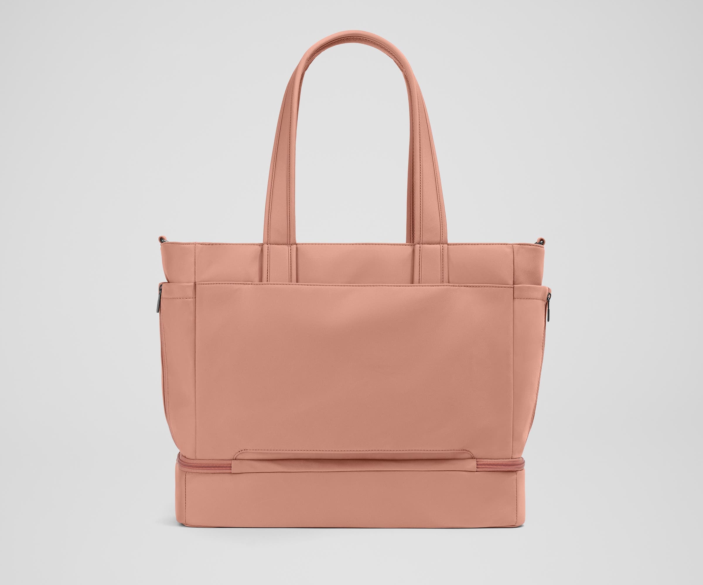 Away The Double Diaper Tote Diaper Bag - Clay Pink