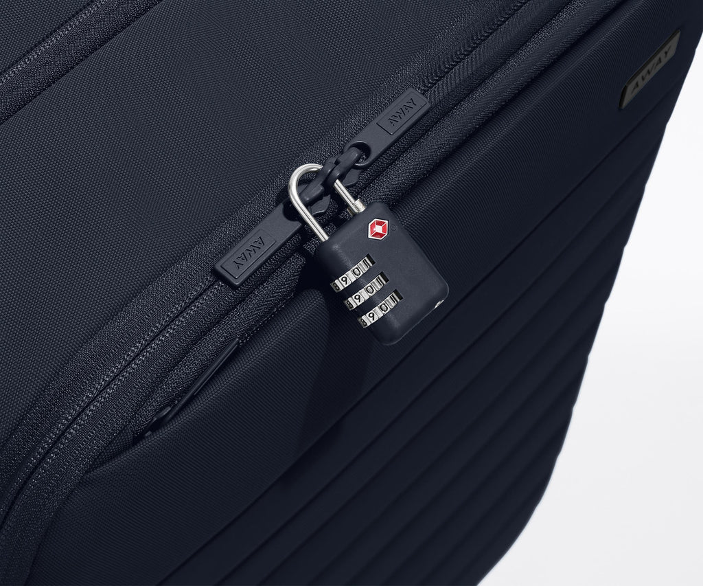 Away Softside Bigger Carry-On Suitcase - Navy Blue