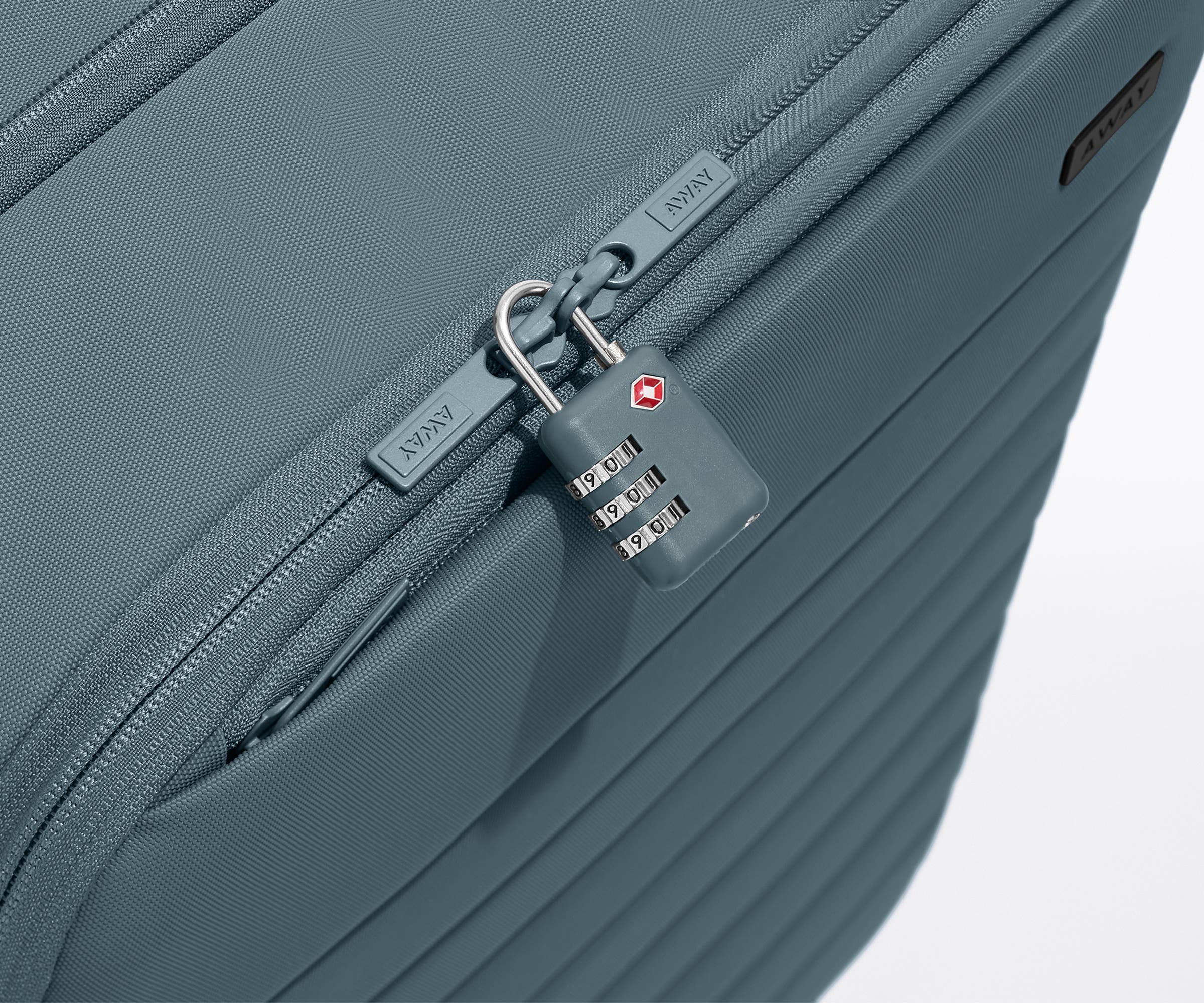 Away Softside Bigger Carry-On Suitcase - Coast Blue
