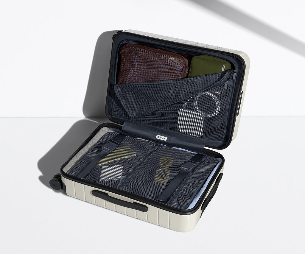 Away The Carry-On Suitcase - Salt White (Gloss)