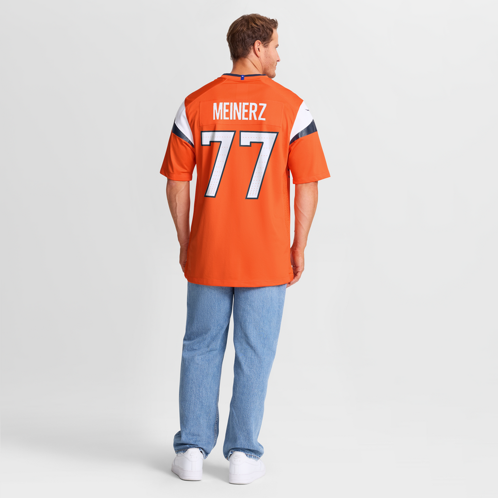 Quinn Meinerz Denver Broncos Nike Team Game Jersey -  Orange