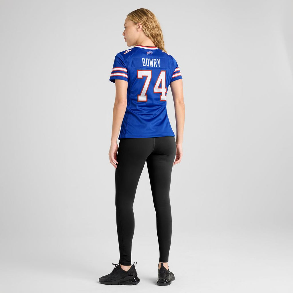 Jude Bowry Buffalo Bills Nike Women's Team Game Jersey -  Royal