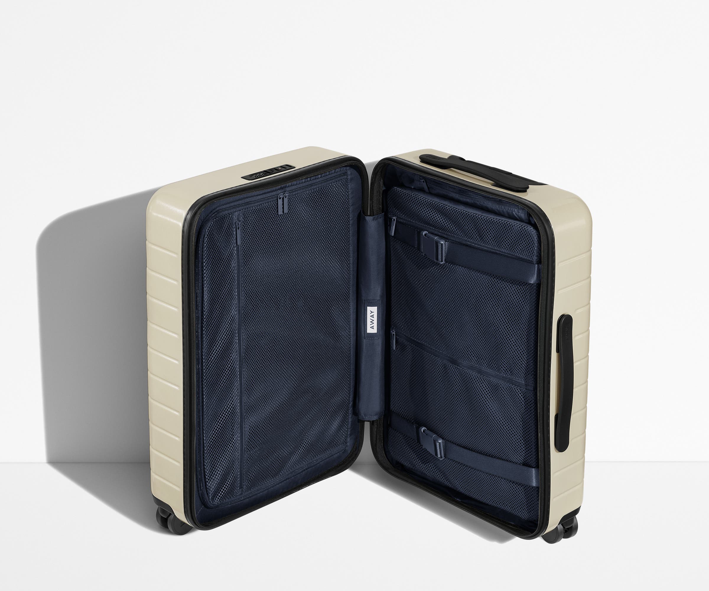 Away The Carry-On Suitcase - Salt White (Gloss)