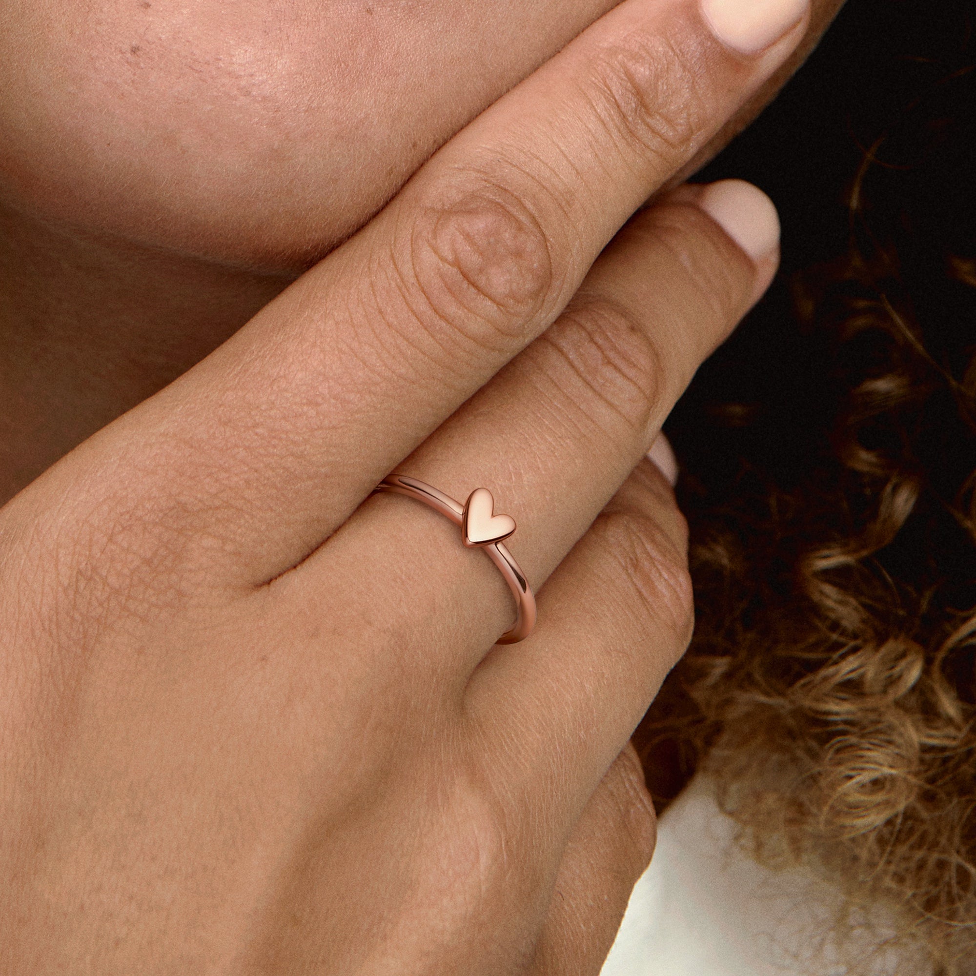 Freehand Heart Ring