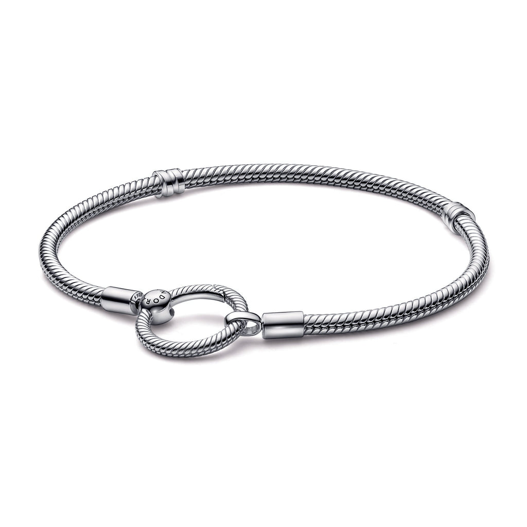 Pandora Moments O Closure Snake Chain Bracelet