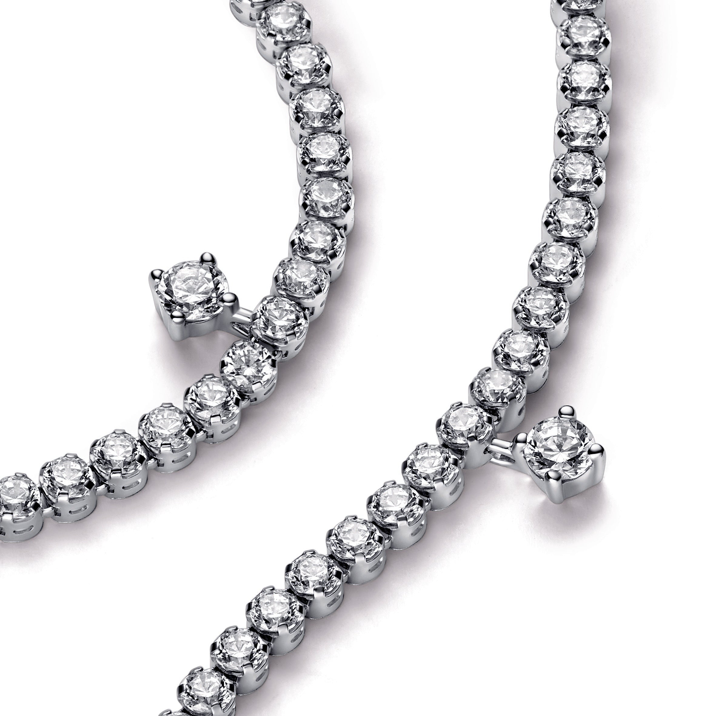 Sparkling Drops Tennis Bracelet