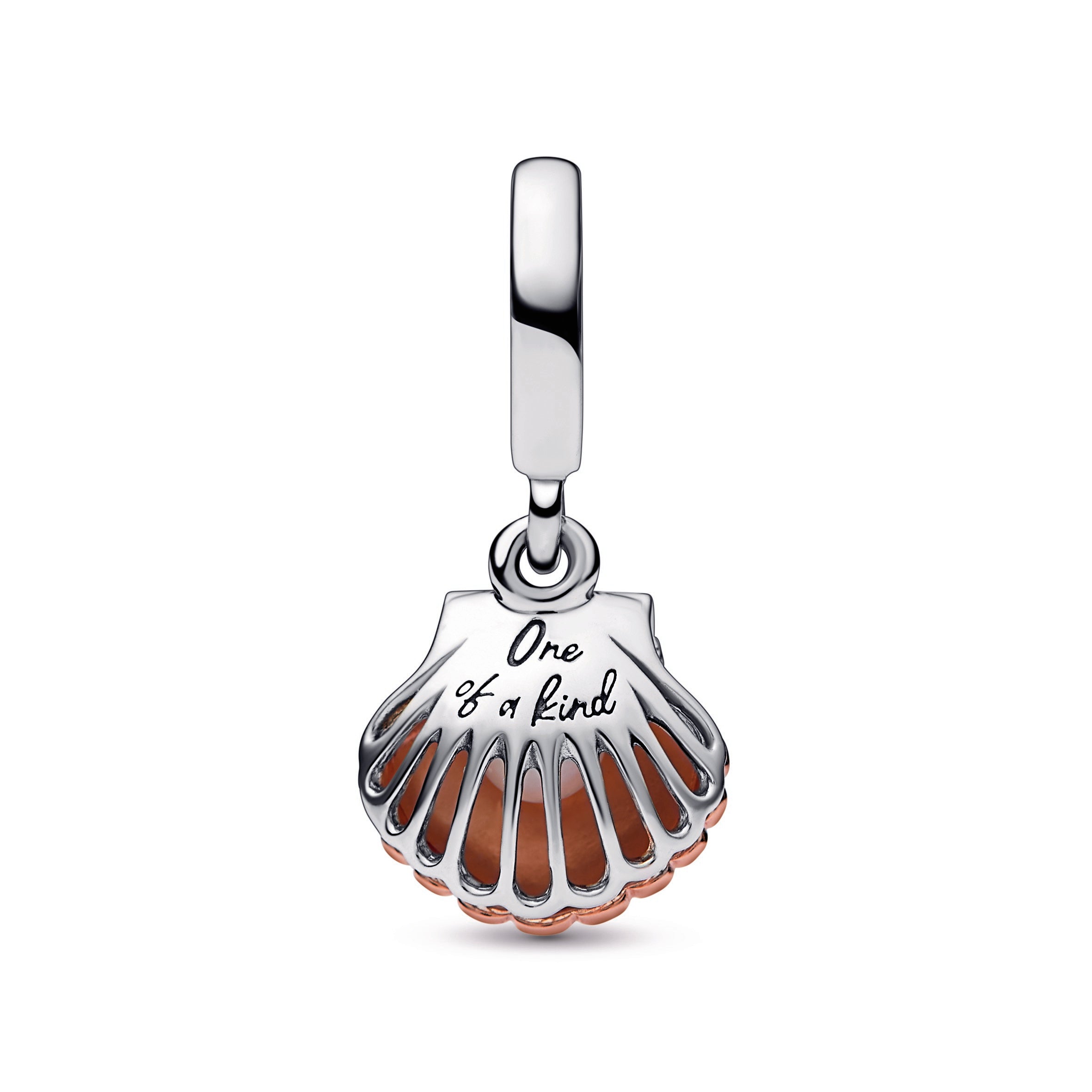 Pandora Club 2023 Sea Shell & Treated Freshwater Cultured Pearl Dangle Charm