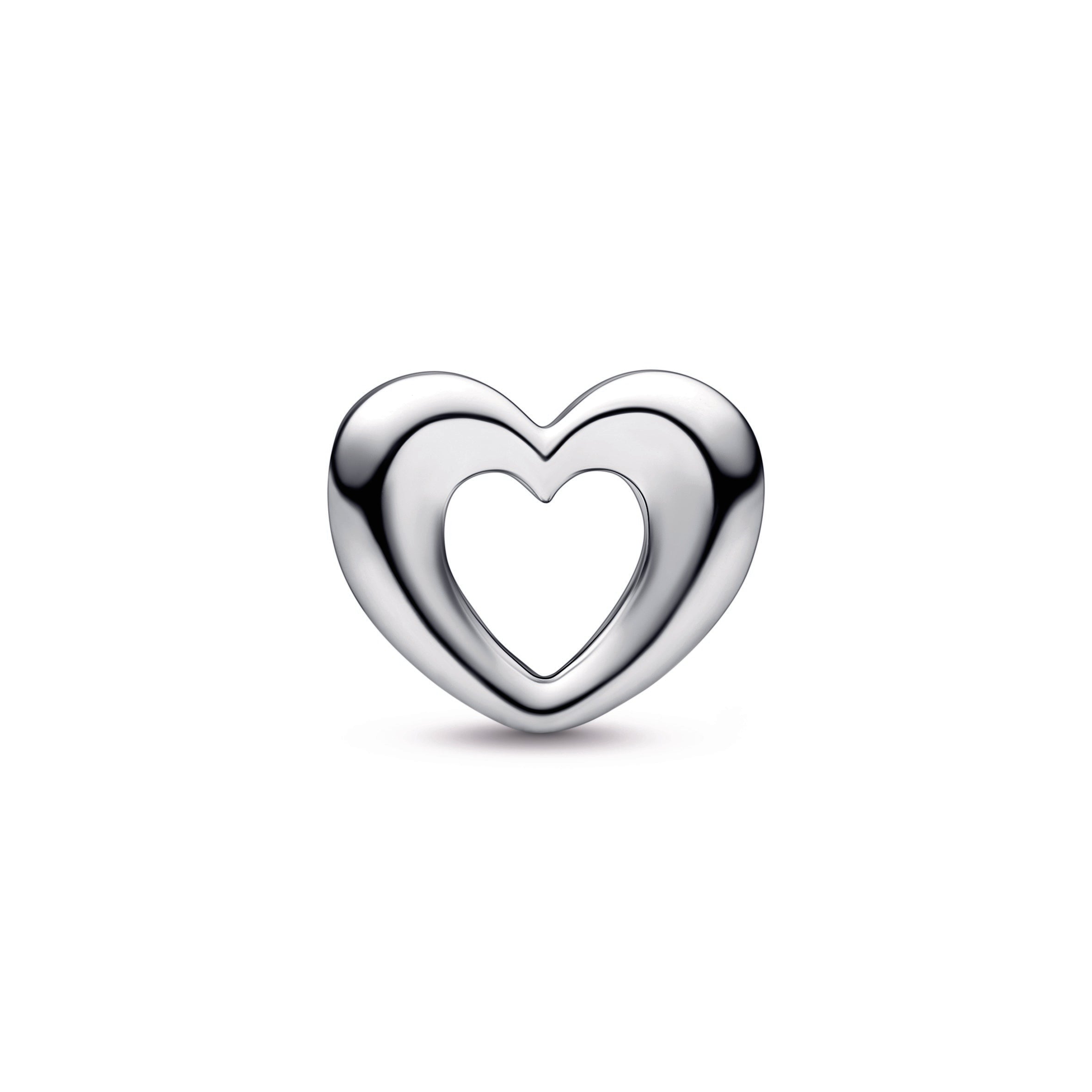 Radiant Open Heart Charm
