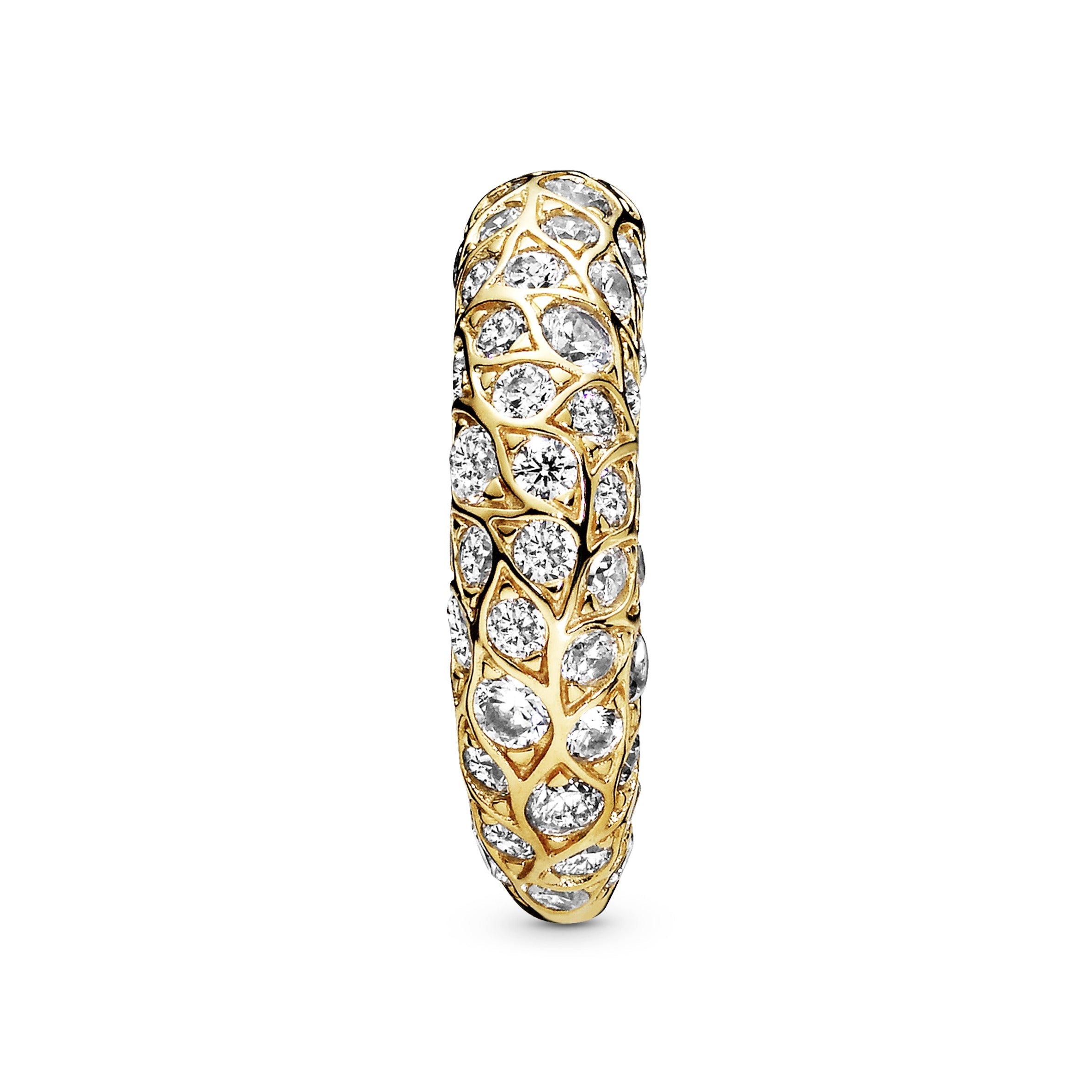 Sparkling Pattern Ring